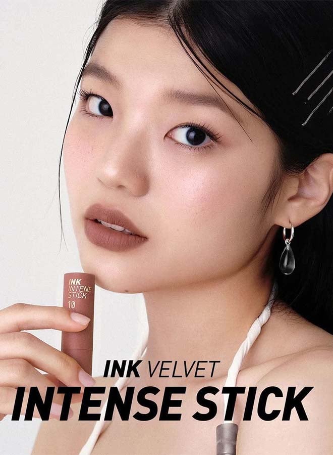 Peripera قلم Ink Velvet Intense Stick يدوم لمدة 10 أيام بلون بني فاتح - Image 4