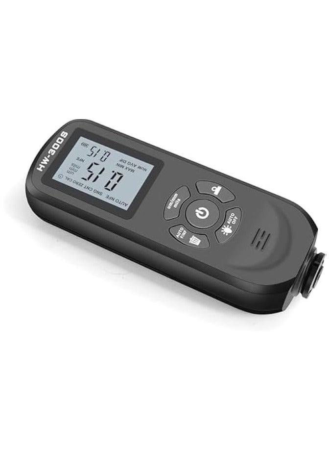 PROMASS Car Paint Tester Coating Thickness Gauge with Digital LCD Backlight Display Coating Depth Measuring Paint Depth - Image 3