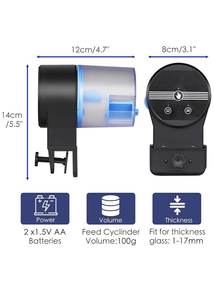 Alissa Automatic Fish Feeder, Aquarium Feeder for Fish Tank, Open Fish Tank  - Image 3