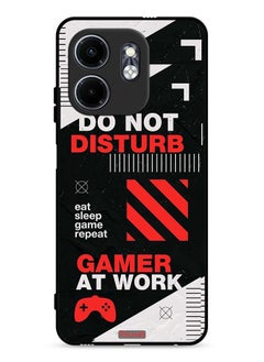 Infinix Smart 9 4G Protective Case Cover Do Not Disturb Gamer At Work