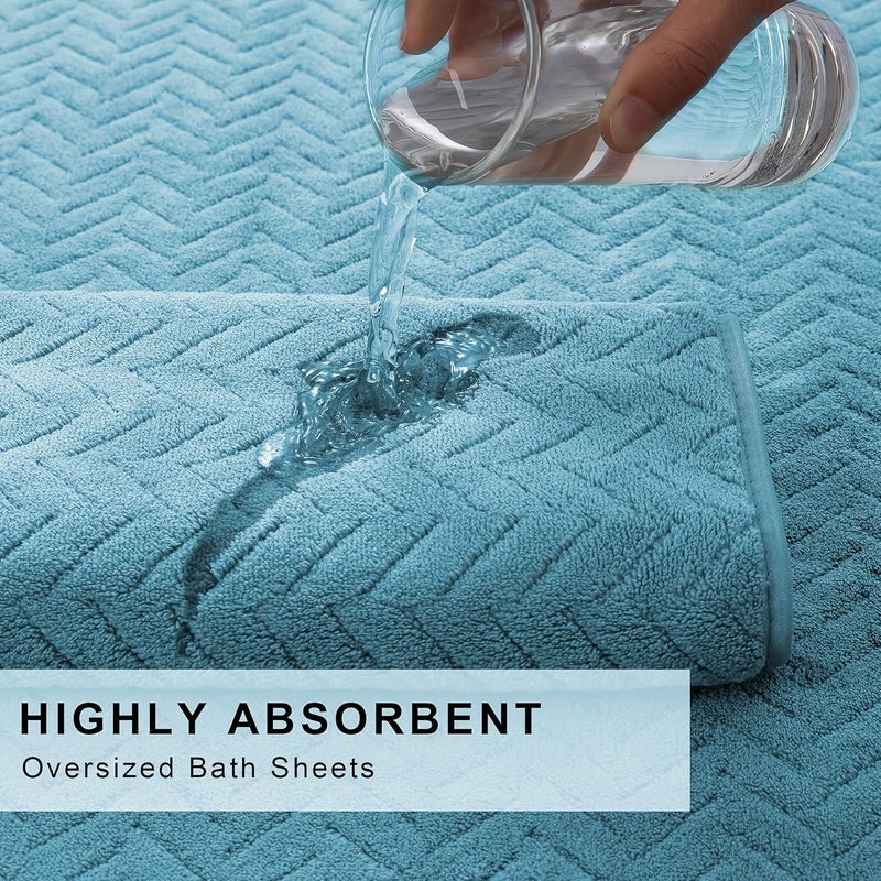 10pcs Super Soft Absorbent Striped Towel Set Dark Color Includes 4 Bath Towels 4 Hand Towels 2 Washcloths Quick Drying Perfect For Hotels Sports Travel Fitness Yoga Bathroom Essentials - Image 5