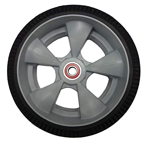 Magliner 111080 Interlocked Microcellular Foam Wheel, 10" x 3-1/2" - Image 4