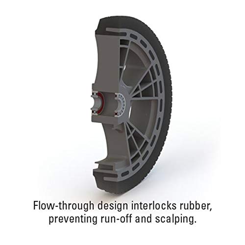 Magliner 111080 Interlocked Microcellular Foam Wheel, 10" x 3-1/2" - Image 3
