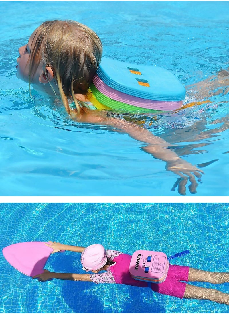 MissTiara - Kids Swimming Back Floating Belt Kick board Summer Water Training Learn to Swim EVA Foam Floating Plate - Image 1