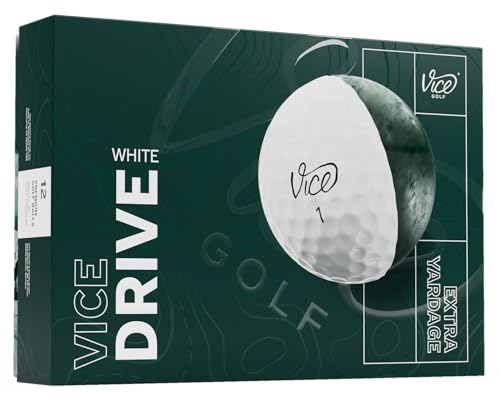 Vice Golf Vice Drive Golf Balls (2025 Model) (White) - Image 5