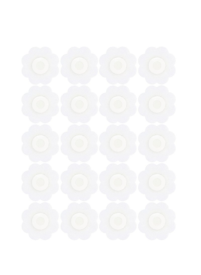 SYOSI - 20Pcs Heating Moxa Stickers, Moxibution Patches for Neck, Shoulder, Back, Waist, Hand, Feet, Joint Pain Reduce, Enhance Circulation, Used with Moxibustion Device - Image 1