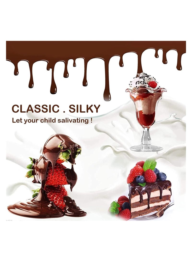 Generic 3 Tiers Mini Chocolate Fondue Fountain Electric Melting Machine Chocolate Fountain Mini Hot Chocolate Fondue Pot, Easy to Assemble, Perfect for Nacho Cheese, BBQ Sauce, Ranch, Liqueurs - Image 5