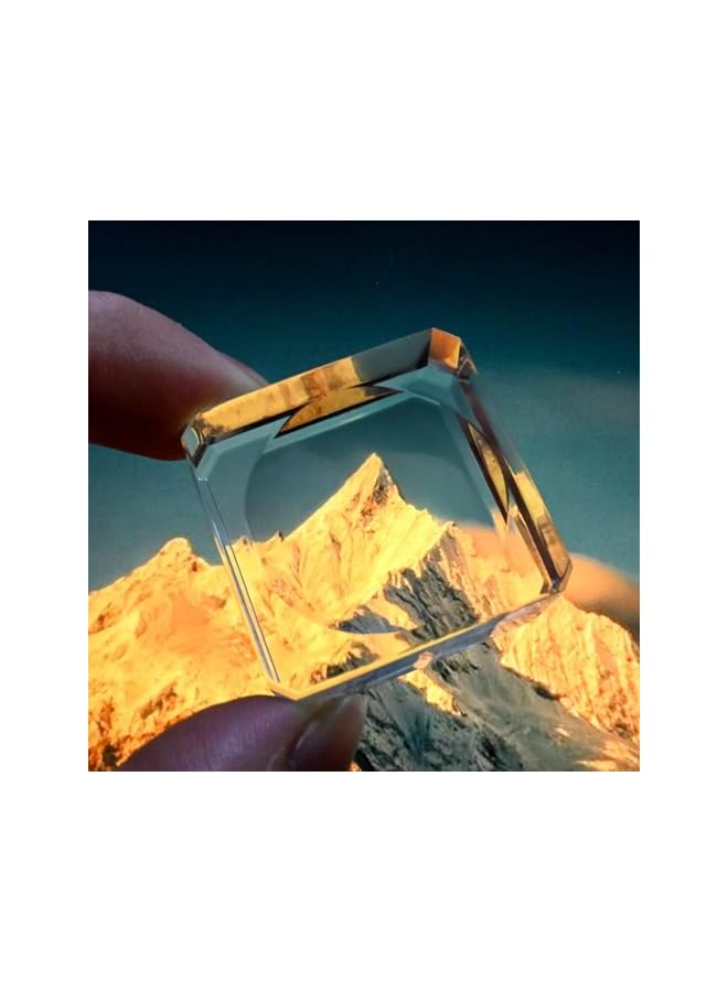 The Bros 2 Pack Square Clear Crystal Sphere Holder Ball Stand for Display 40 mm to 90 mm Crystal Balls Golf Ball Marbles - Image 5