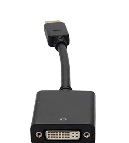 AddOn DisplayPort Male to DVI-I Female Adapter Cable, 8in, Black (DISPLAYPORT2DVI) - Image 3