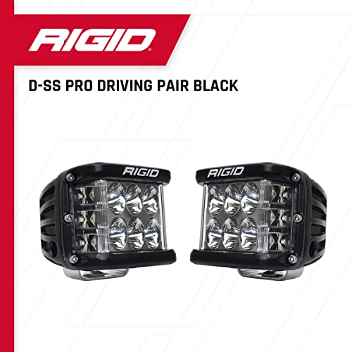 Rigid Industries - D-SS Pro Driving Surface Mount Pair Compact Lighting Solution, Driving Lights, LED Lights, Off Roading Driving Lights, Fits Trucks, UTV, ATV, Pickup Truck & SUV (2 Lights) - Image 2