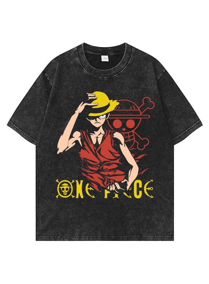 KUYING Fire Shadow Pirate King T-shirt Large 