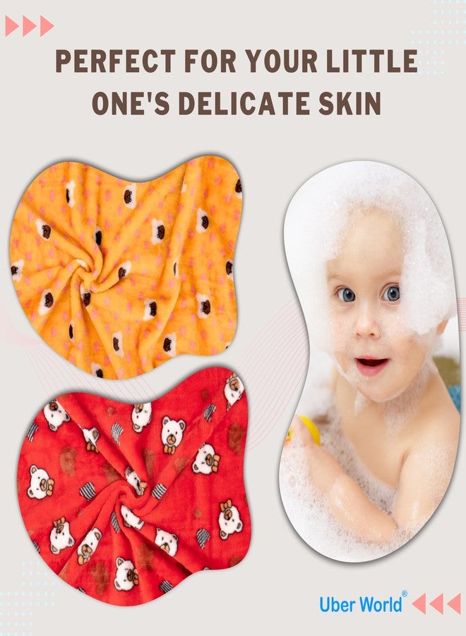 Uber World Baby Towels for Newborns | Wrapper for New Born | Towels for 0 to 2 Years | Wrapper for New Born | Bath Towels (2) - Image 4