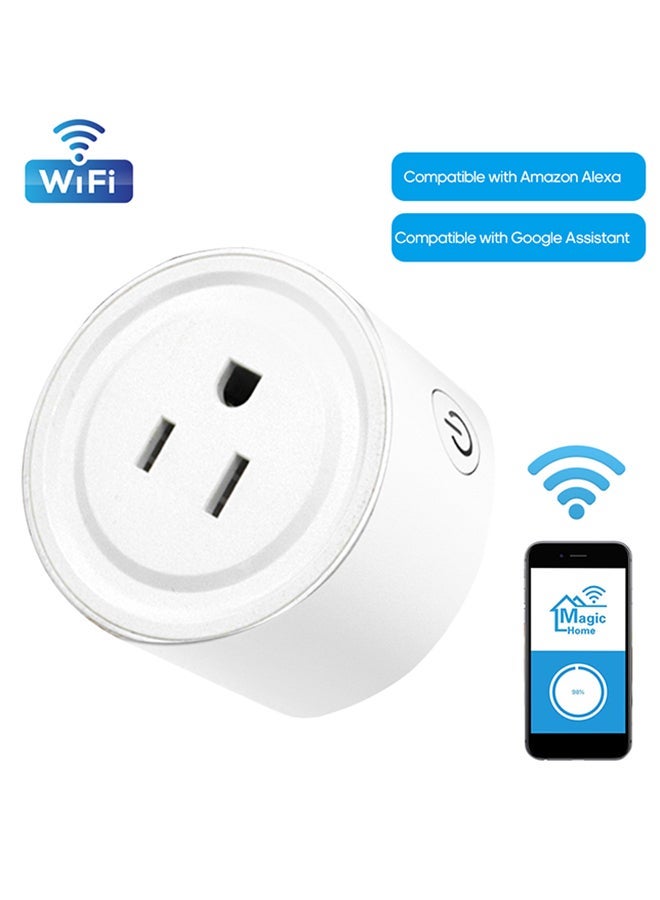 NIBEMINENT 1 -Piece Voice Control On/Off Button White 5.9x5.5x5.5cm - Image 4