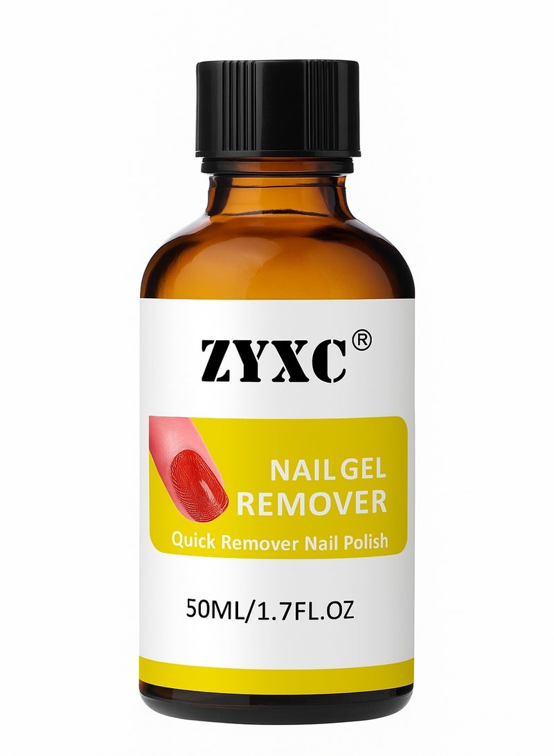 ZYXC Nail Gel Polish Remover, Quick & Easy Gel Polish Remover for Nails, Professional Magic Gel Remover, Removes Gel Polish in 3-5 Minutes (30ml) - Image 1