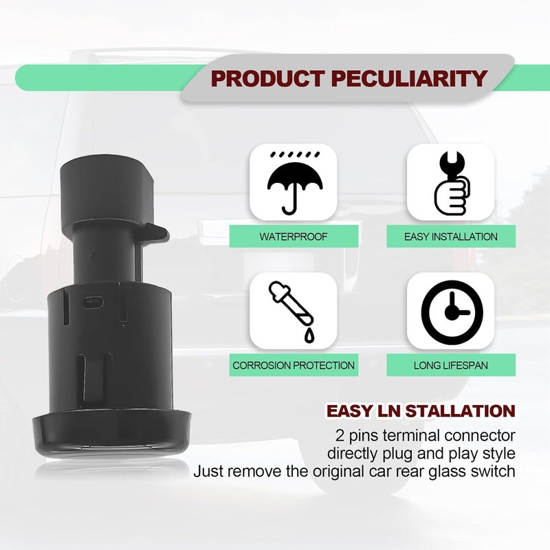 BSAMZO Rear Liftgate Window Glass Release Switch - Image 4