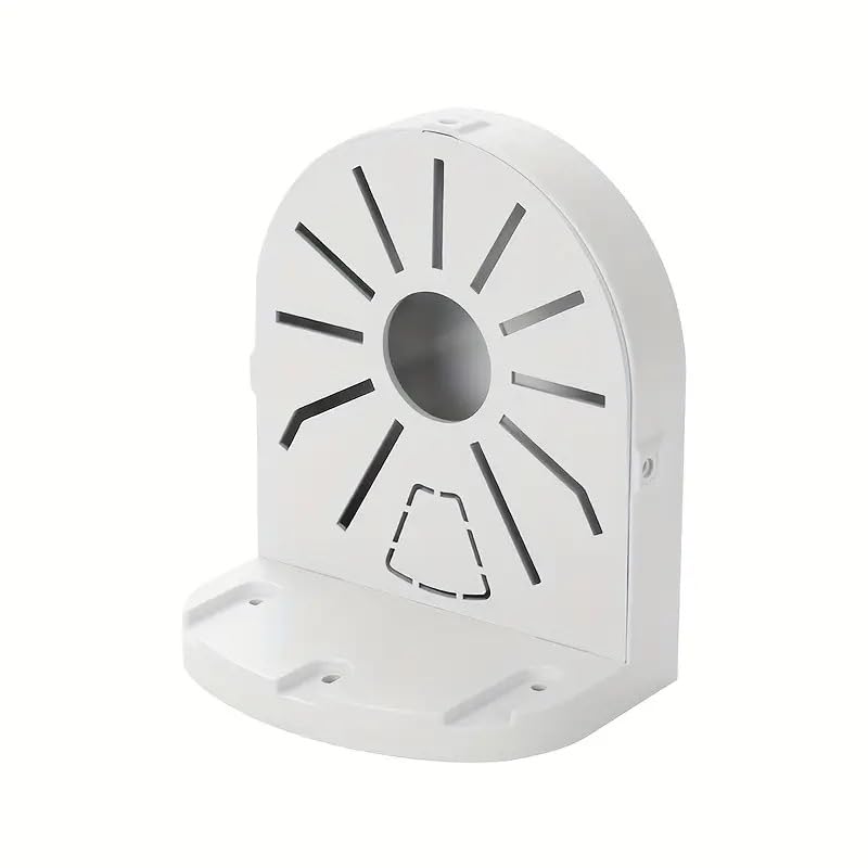 Bectro حامل/قاعدة تركيب من نوع L لكاميرات CCTV من PVC مع قاعدة 6 بوصات للاستخدام الداخلي والخارجي، متوافق مع كاميرات بدقة من 1MP إلى 12MP (كبيرة) - Image 1