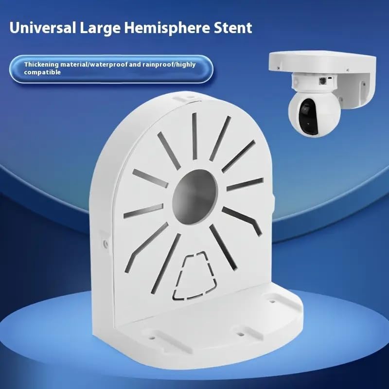 Bectro حامل/قاعدة تركيب من نوع L لكاميرات CCTV من PVC مع قاعدة 6 بوصات للاستخدام الداخلي والخارجي، متوافق مع كاميرات بدقة من 1MP إلى 12MP (كبيرة) - Image 4