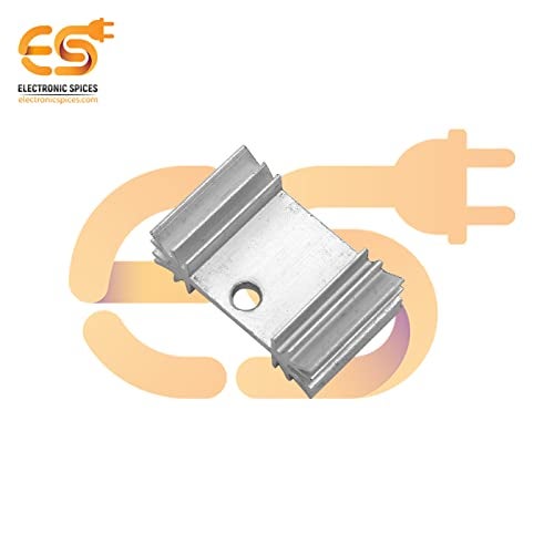 Electronicspices Electronic Spices Aluminum Heatsink for Ic or Mosfet or Transistor or Scr Pack of 10pcs - Image 4