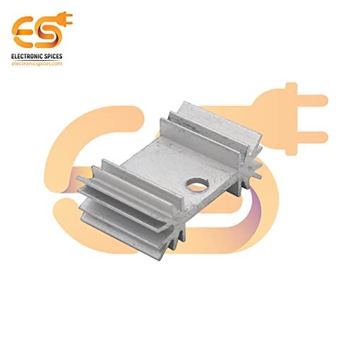 Electronicspices Electronic Spices Aluminum Heatsink for Ic or Mosfet or Transistor or Scr Pack of 10pcs - Image 3