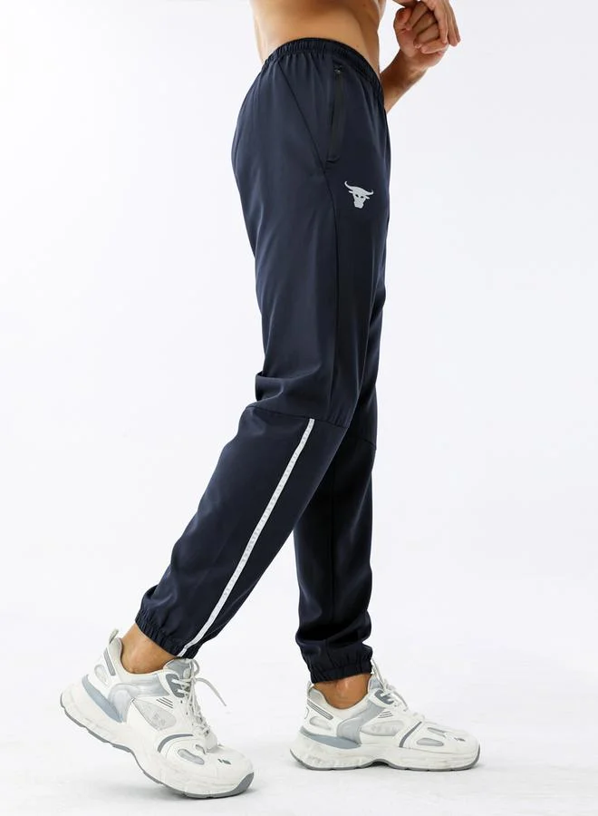 Take Two Plain Side Stripe Detail Relaxed Fit Joggers by Styli