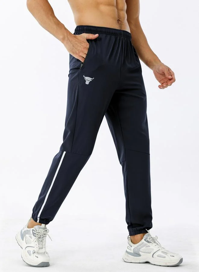 Take Two Plain Side Stripe Detail Relaxed Fit Joggers by Styli
