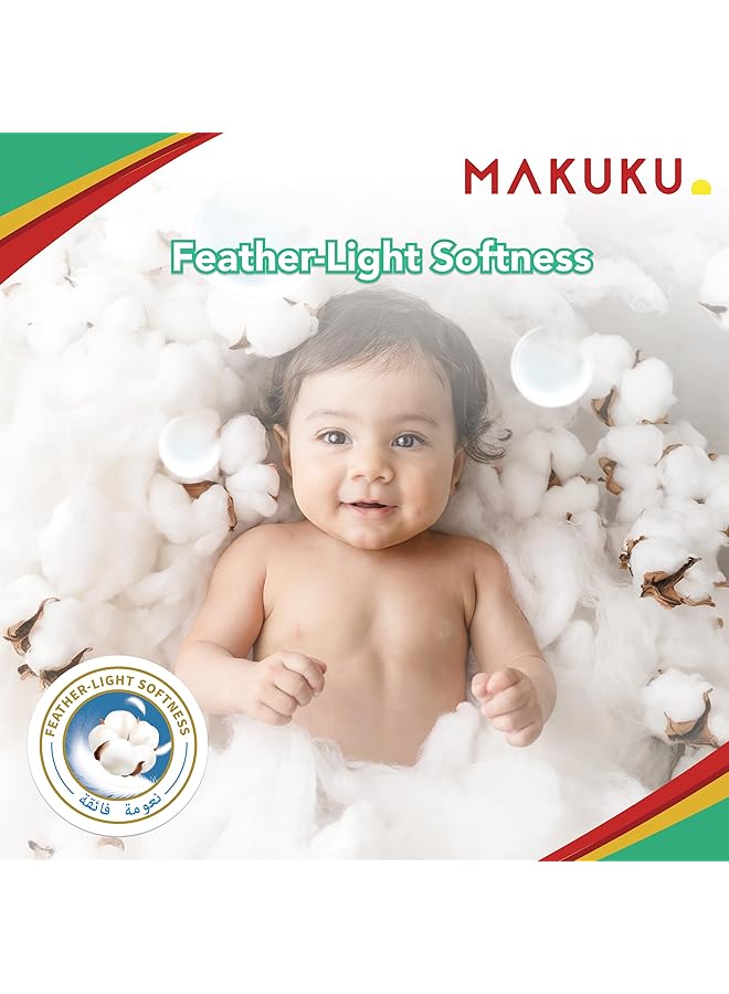 Makuku Daily Care Tape Diapers Jumbo Pack Size 4 (9 14Kg) 7 11 Months 48 Pieces (Pack Of 3) - Image 2