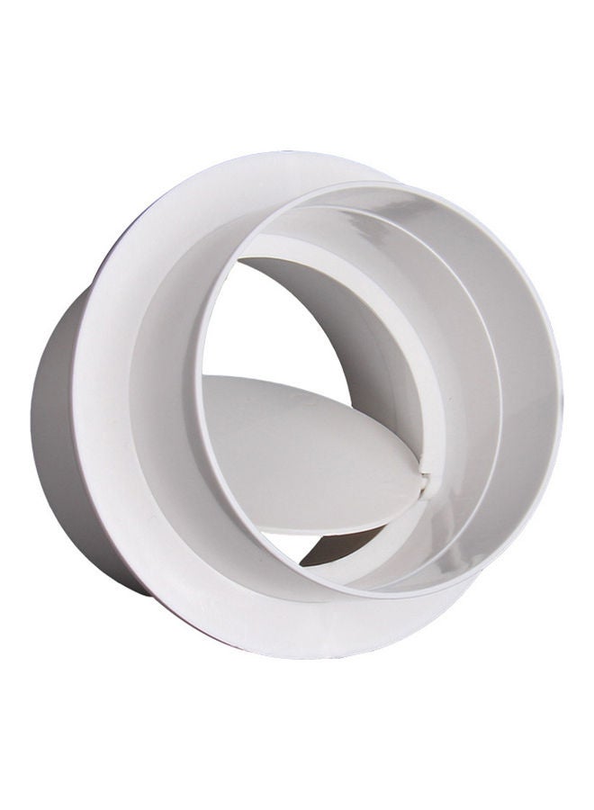 NIBEMINENT Anti Odor Exhaust Fan Control Valve White - Image 1