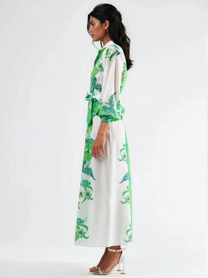 Jennyfer Floral Belted Midi Dress - Image 2