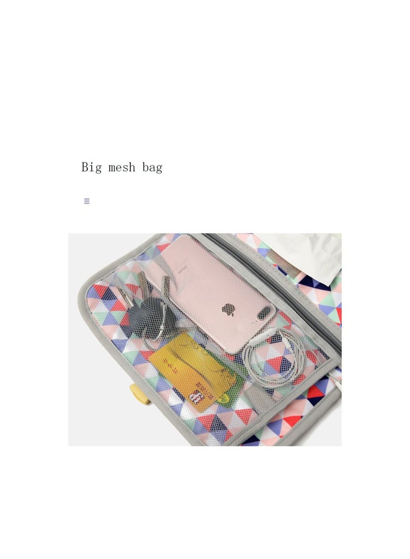 Portable Diaper Changing Pad Portable Baby Changing Pad with Pockets Waterproof Travel Diaper Changing Station Kit Baby Gifts - Image 3