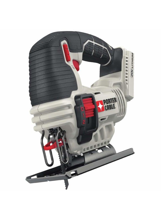 PORTER CABLE 20V MAX Jig Saw, Tool Only (PCC650B) - Image 1