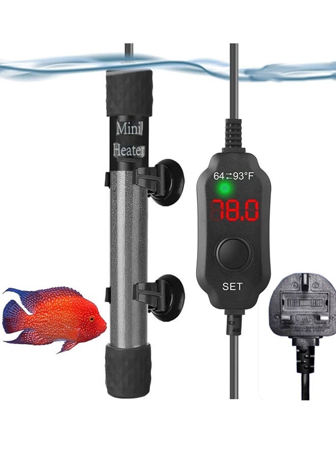 Ailily Aquarium Heater, Fish Tank Aquarium Heater, Adjustable Temperature Submersible Thermostat Heater, Submersible Aquarium Heater 150w, Adjustable Heating Temperature For Freshwater or Saltwater Tanks - Image 1