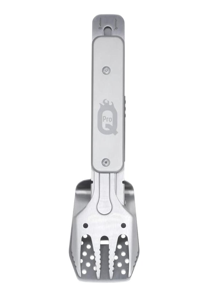ProQ 4-in-1 Travel Multi Tool - BBQ Tongs, Spatula, Grill Fork & Bottle Opener - Image 1