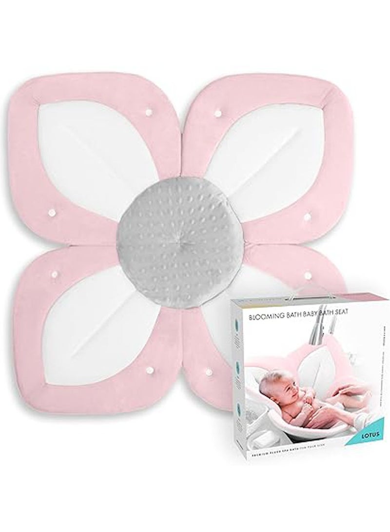 Baby Bath Seat - Baby Tubs for Newborn Infants to Toddler 0 to 6 Months and Up - Baby Essentials Must Haves - The Original Washer-Safe Flower Seat