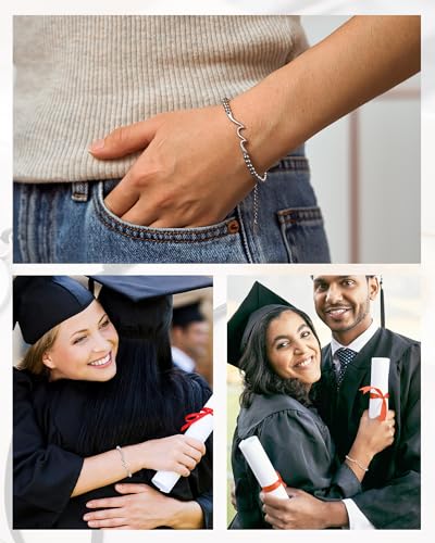 Tarsus Graduation Gifts for Her 2025, Graduation Bracelets 8th Grade Girls High School Middle School College Masters Degree for Women Cool Gifts for Graduates Jewelry - Image 3
