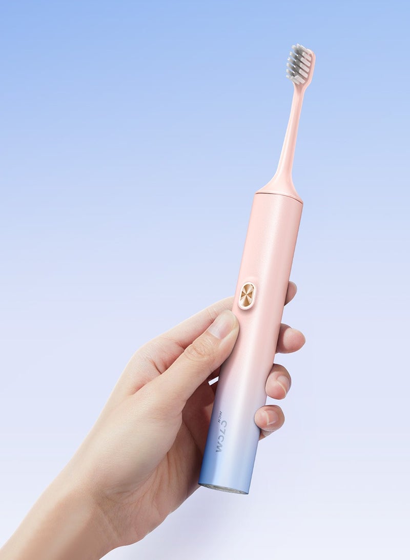 WOLONOW Electric Ultrasound Rechargeable Toothbrush with Long-Lasting Battery, 4 Cleaning Modes, and Whole Body Washable - Image 1