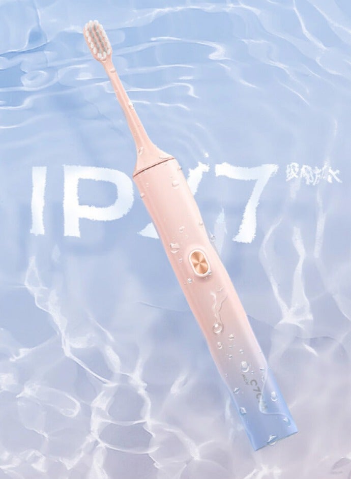 WOLONOW Electric Ultrasound Rechargeable Toothbrush with Long-Lasting Battery, 4 Cleaning Modes, and Whole Body Washable - Image 2