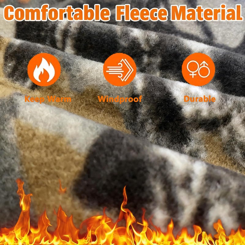 CYNROFVEN Hunting Face Mask for Cold Weather Windproof Camo Balaclava Face Mask for Outdoor Sports - Image 3