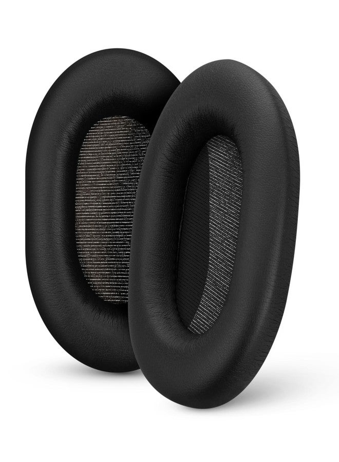 BRAINWAVZ Replacement Earpads for Sony WH-1000XM5 Headphones - Soft Vegan Leather Cushions for Extra Comfort, Easy & Quick Installation, (Black) - Image 1