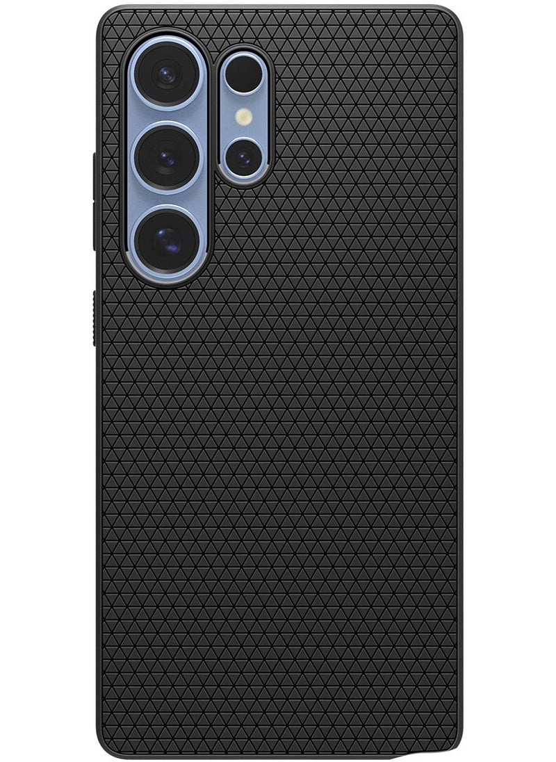 Spigen - Liquid Air Samsung Galaxy S25 ULTRA Case Cover - Matte Black - Image 1