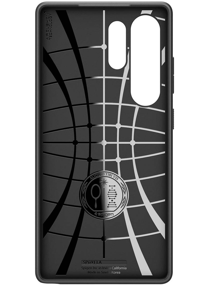 Spigen - Liquid Air Samsung Galaxy S25 ULTRA Case Cover - Matte Black - Image 1