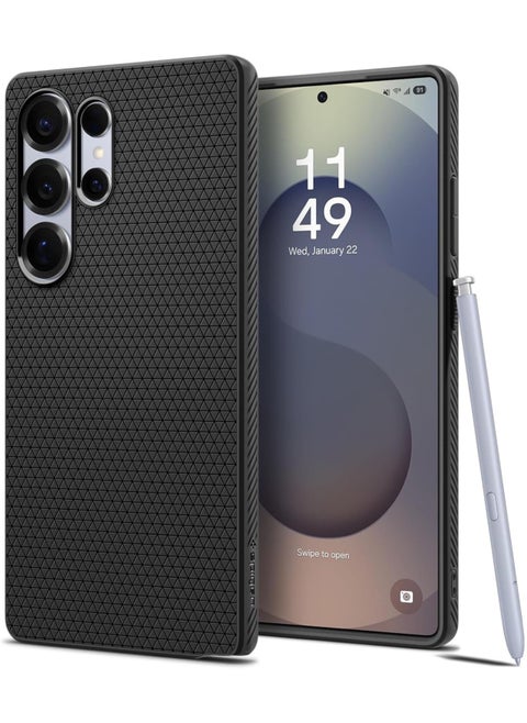 Liquid Air Samsung Galaxy S25 ULTRA Case Cover - Matte Black