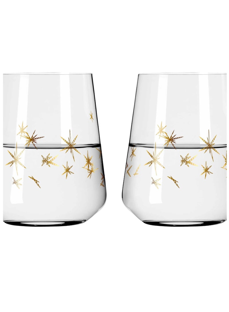 RITZENHOFF Water Glasses Set of 2 (510 ml), Crystal Glass, Dishwasher Safe,  Exclusive Gift Box, Made in Germany - Image 4