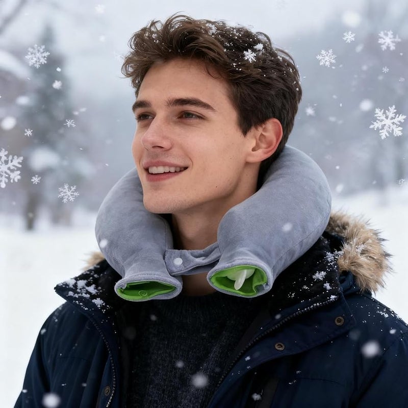 1800ml Neck Heating Pad Leak Proof Shoulder Warmer for Muscle Relief Home Travel Use - Image 5