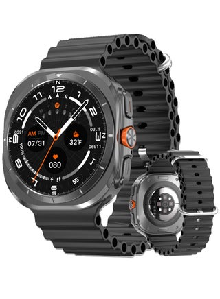 Bluetooth Smartwatch, Support AI Voice, Multiple Language Settings, Sports Health Monitoring, Multiple Sports Modes, Universal For IOS And Android Systems, DT Watch Ultra Mini