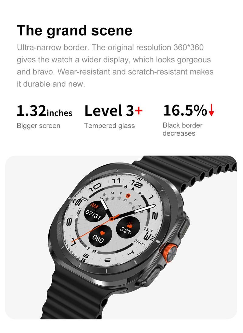RollsTimi  - Bluetooth Smartwatch, Support AI Voice, Multiple Language Settings, Sports Health Monitoring, Multiple Sports Modes, Universal For IOS And Android Systems, DT Watch Ultra Mini - Image 1