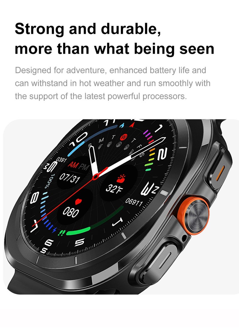 RollsTimi  - Bluetooth Smartwatch, Support AI Voice, Multiple Language Settings, Sports Health Monitoring, Multiple Sports Modes, Universal For IOS And Android Systems, DT Watch Ultra Mini - Image 1