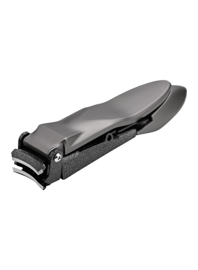 ROSSMANN Professional Nail Clipper – Black Stainless Steel Heavy Duty Cutter for Thick Nails, Manicure & Pedicure Tool - Image 2