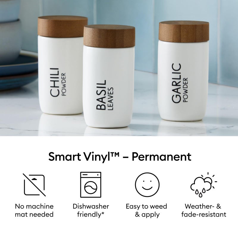 Cricut Smart Permanent Vinyl, Black (13in x 5ft) - for Maker & Explore Machines - Image 2