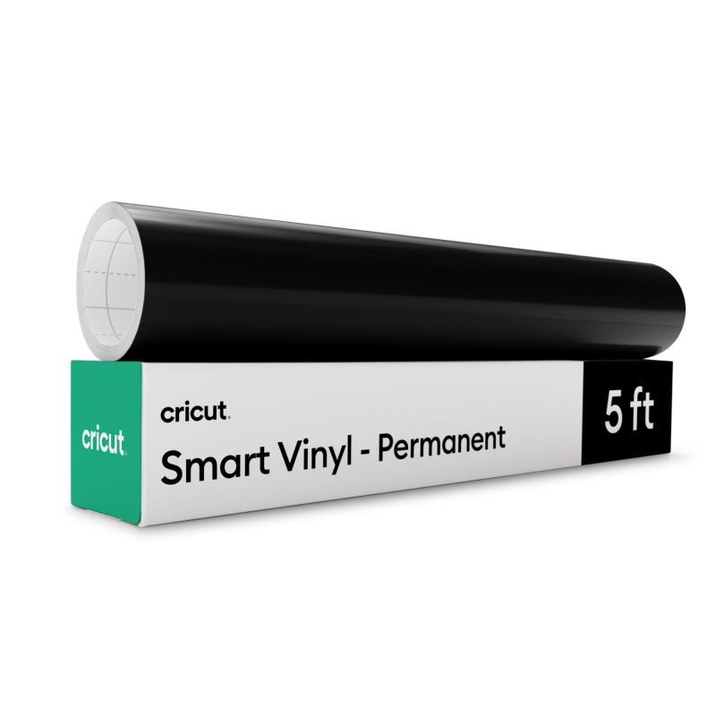 Cricut Smart Permanent Vinyl, Black (13in x 5ft) - for Maker & Explore Machines - Image 1