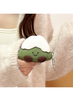 Jellycat Matcha Snow Mountain For Airpods4/3 Earphone Protective Case 2pro Second And Third Generation Creative Personality-Color:Jellycat Matcha Snow Mountain Headphone Cover Shell + Hook-Applicable Models:For Apple Airpods 4